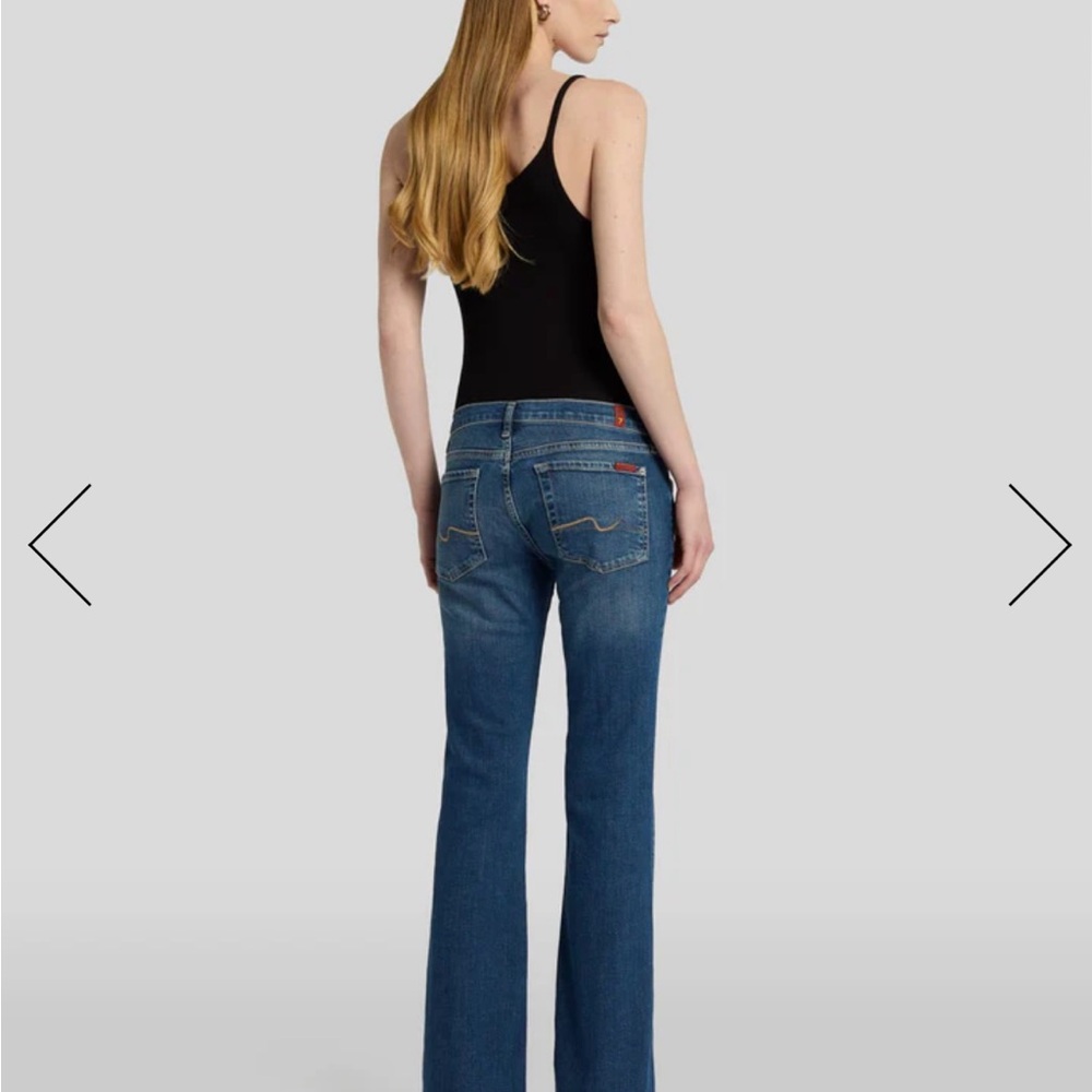 7 For All Mankind Blue Women Jeans - Picture 9 of 10